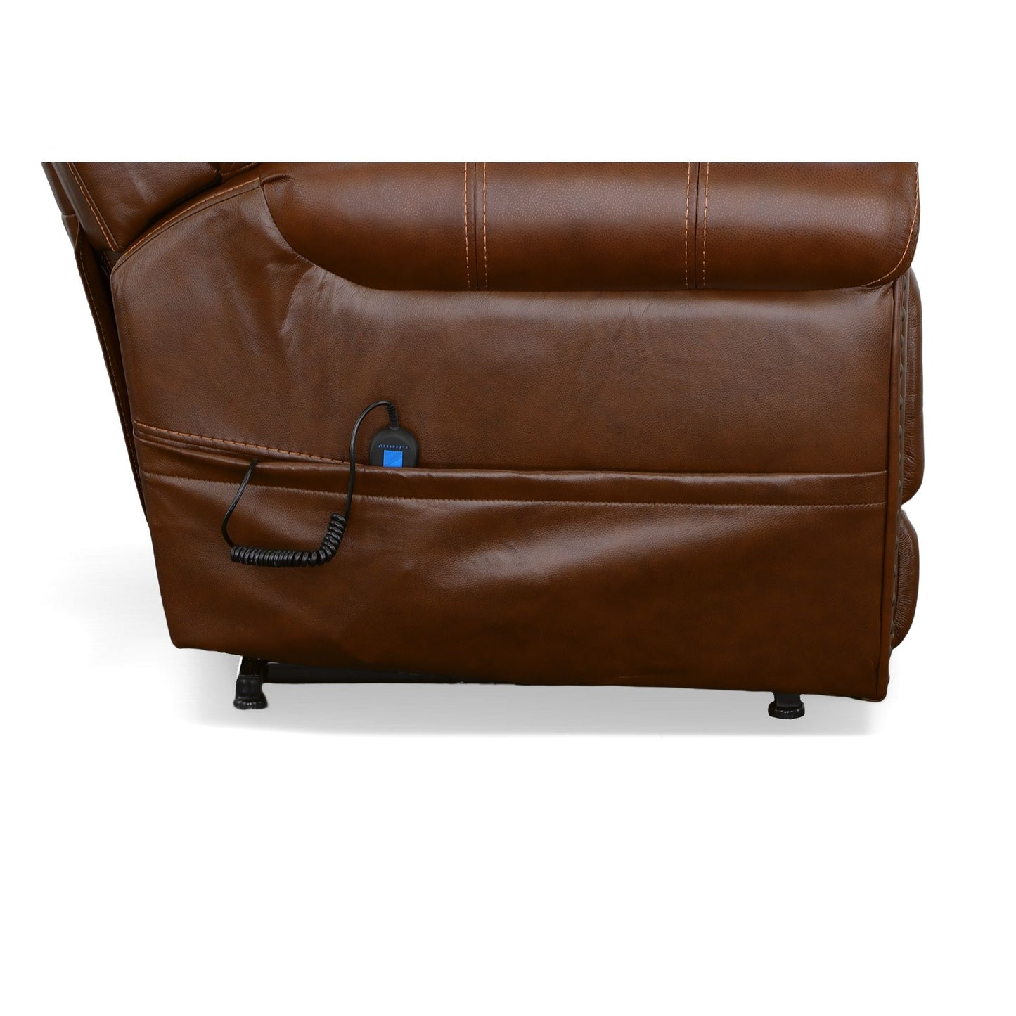 Oscar - Power Lift Recliner With Right-Hand Control & Power Headrest - Grizzly