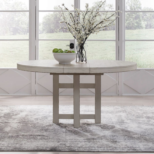 Backroads - Pedestal Table Top - White