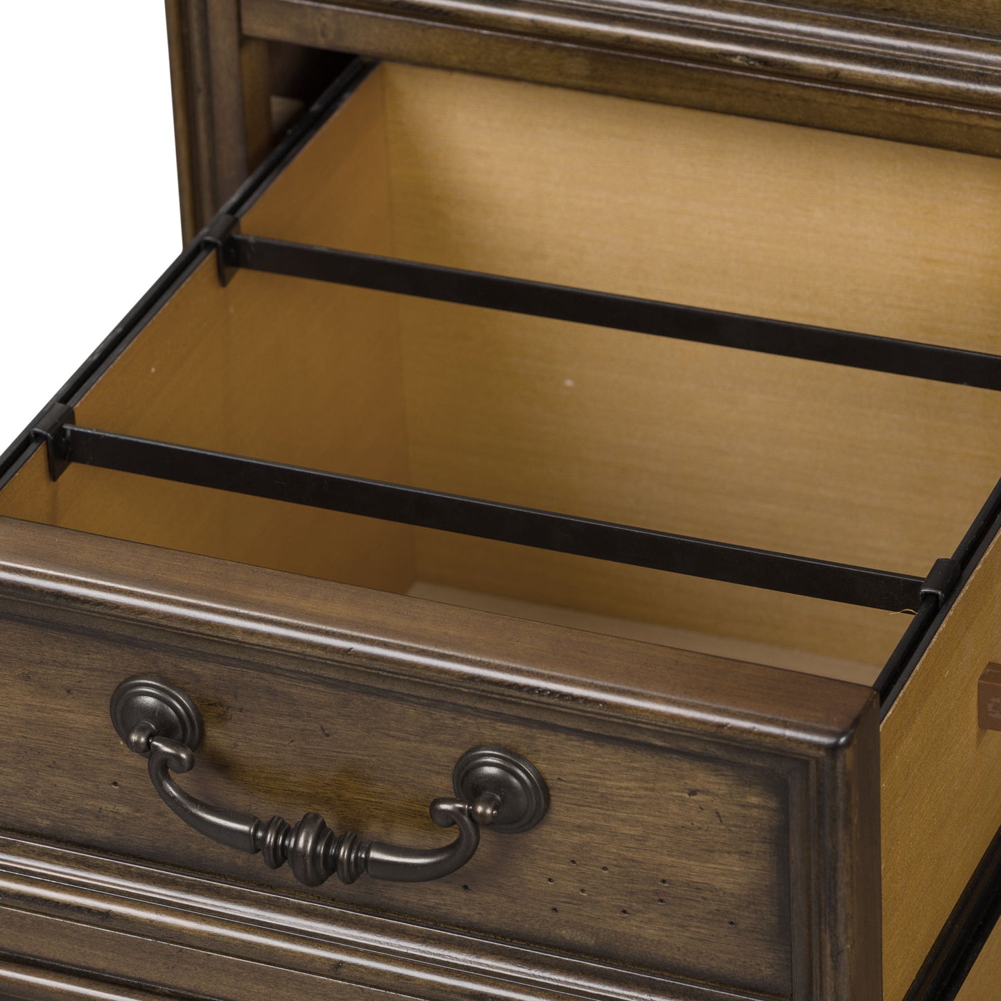 Amelia - Jr Executive Desk Base - Dark Brown