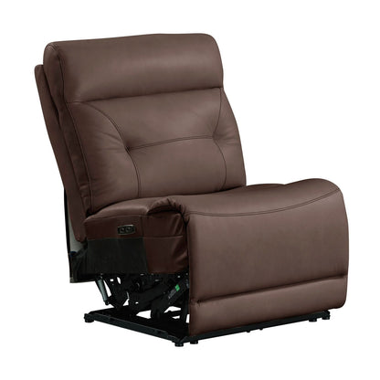 Beckham - Armless Recliner P2 & ZG - Brown