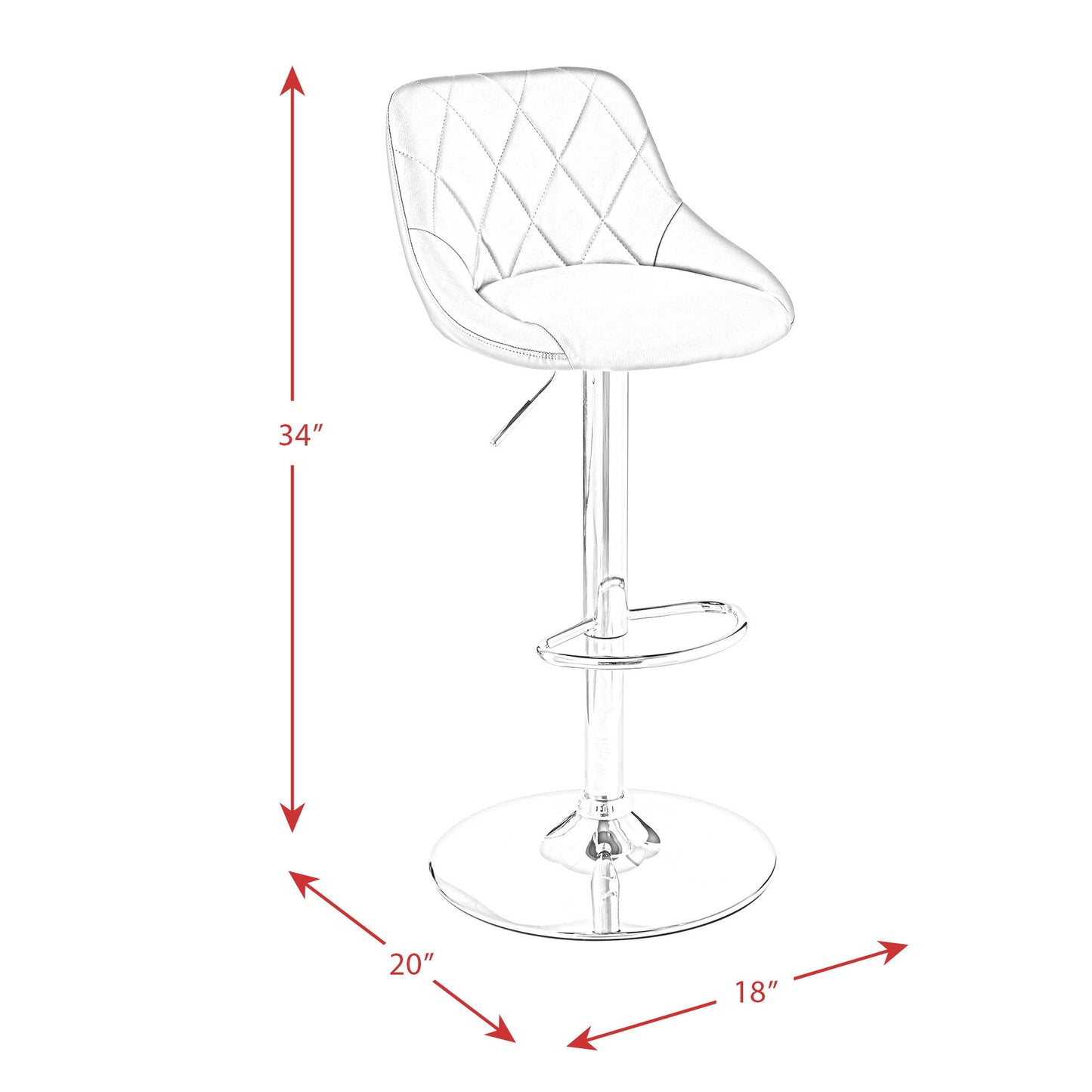 Melissa - Bar Stool (Set of 2)