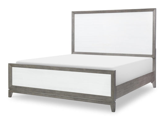 Terra Luna - Panel Footboard - King / California King - Cloud & Nightfall
