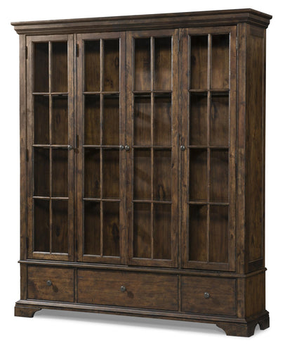 Trisha Yearwood Home - Monticello Display China Cabinet Base - Coffee