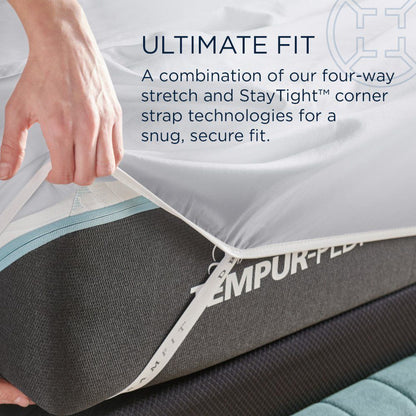 Linens - Tempur Classic Cotton Sheet Set - Cool Gray