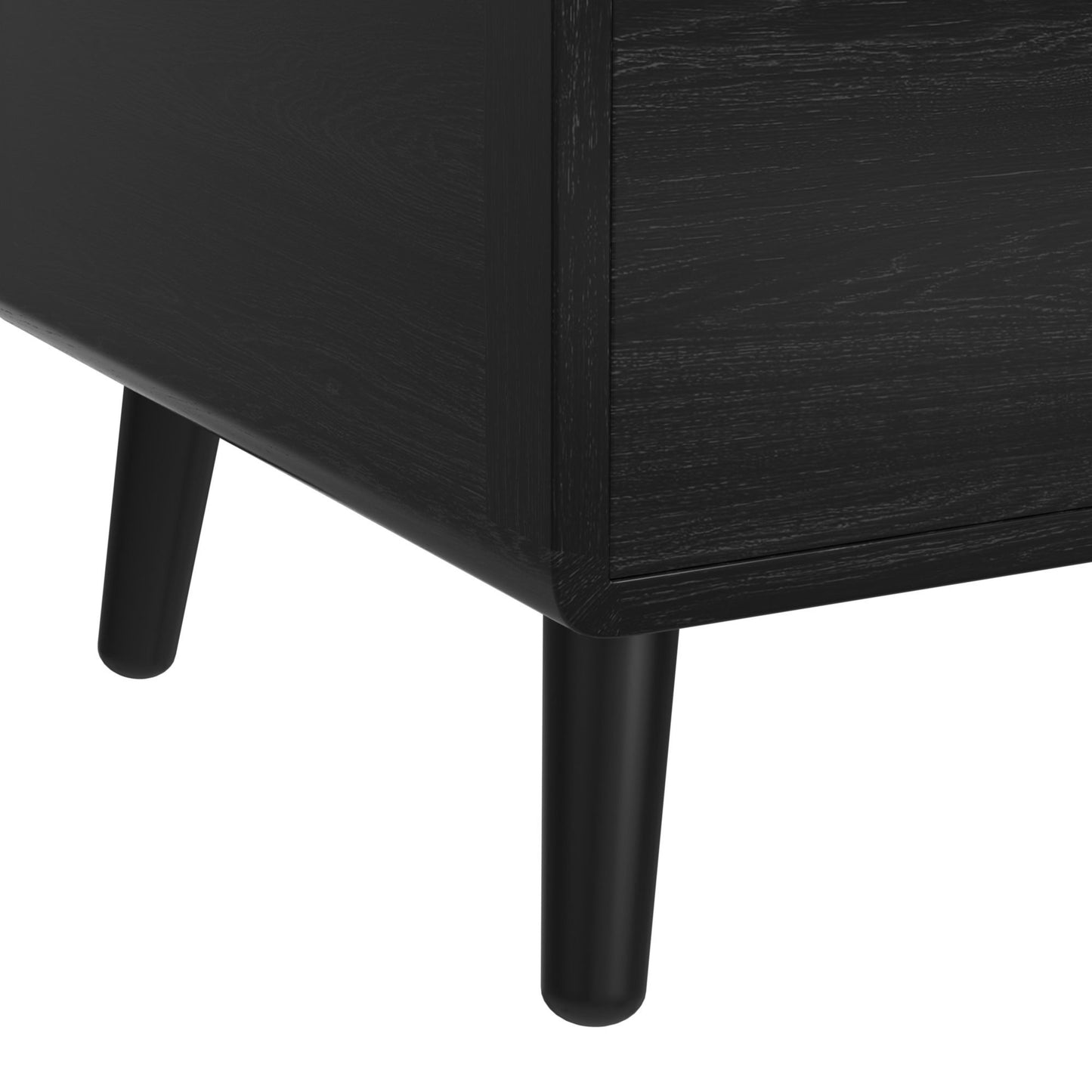 Halo - Square Smart End Table - Black