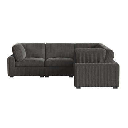 Esprit - Modular Corner - Grand Cord Charcoal