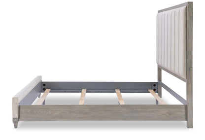 Artesia - Upholstered King Headboard - Smokey Taupe