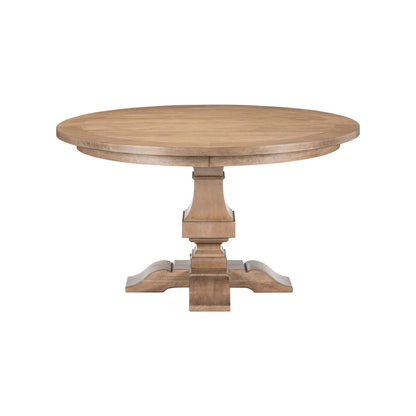 Haven Hills - Round Pedestal Table Top - Camel Beige