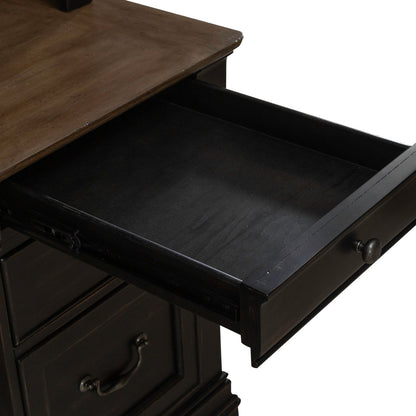 Meritage - Credenza & Hutch - Black