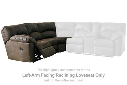Tambo - LAF Reclining Loveseat - Canyon