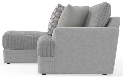 Titan - Sectional With Comfort Coil Seating And Accent Pillows Included