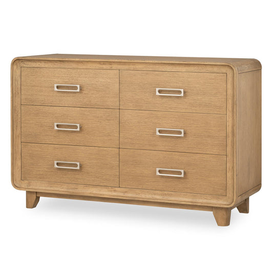 Theo - 6 Drawer Dresser - Desert Oak
