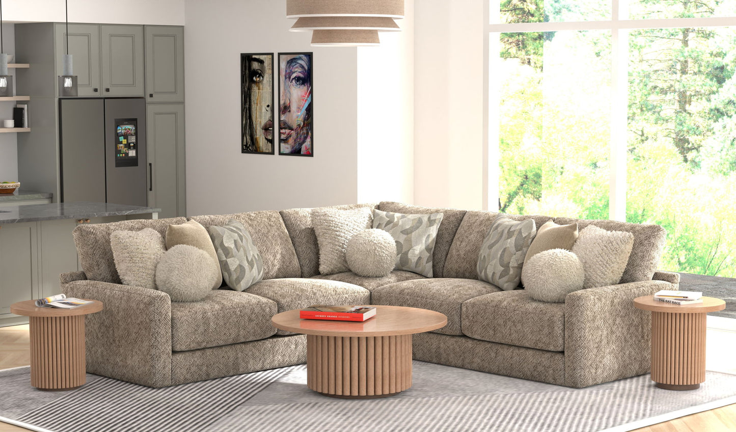 Turner - LSF Sofa - Mushroom