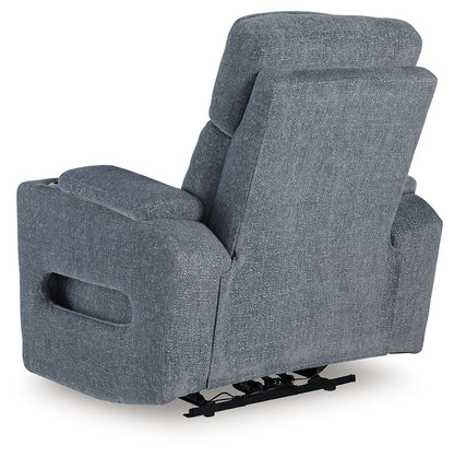 Studio Cave - Power Recliner - Steel