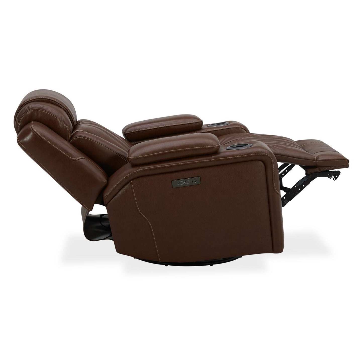 Caswell - Swivel Glider Recliner P2 - Brown