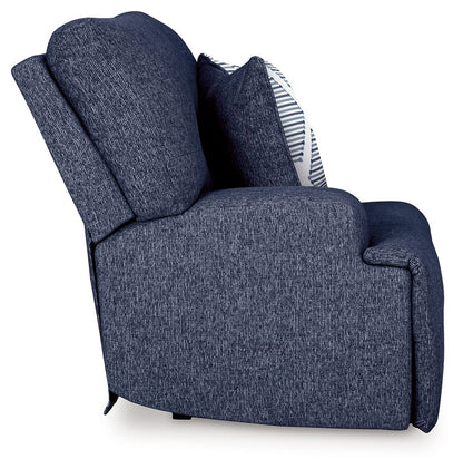 Acklen Place - Laf Zero Wall Power Recliner - Navy