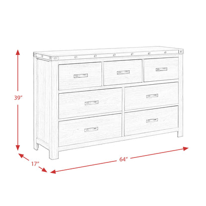 Wade - 7-Drawer Dresser