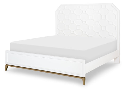 Chelsea by Rachael Ray - King Panel Headboard - White