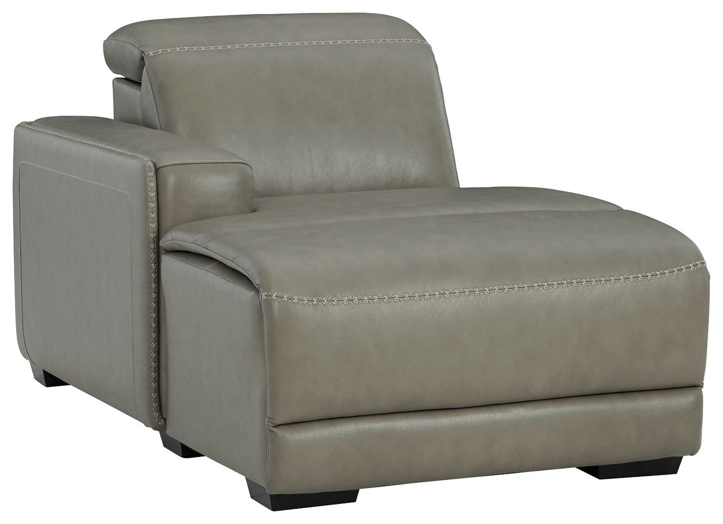 Correze - LAF PWR Reclining Back Chaise - Gray