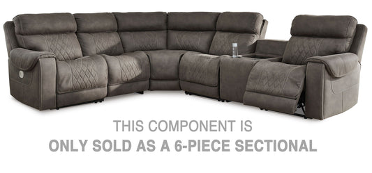 Hoopster - Raf Zero Wall Power Recliner - Gunmetal