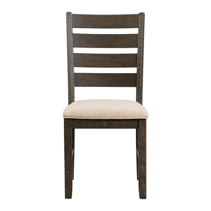 Brock - 7 Piece Dining Set (Table And Six Chairs) - Walnut