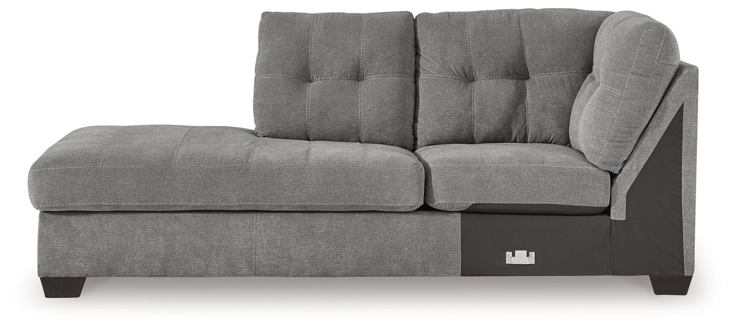 Marleton - Laf Corner Chaise - Gray