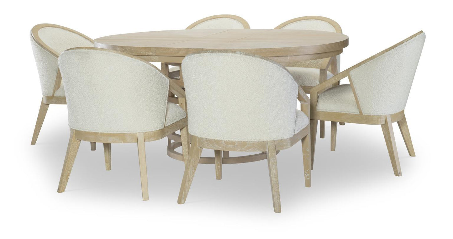 Biscayne - Round Table - Malabar With Alabaster Fronts