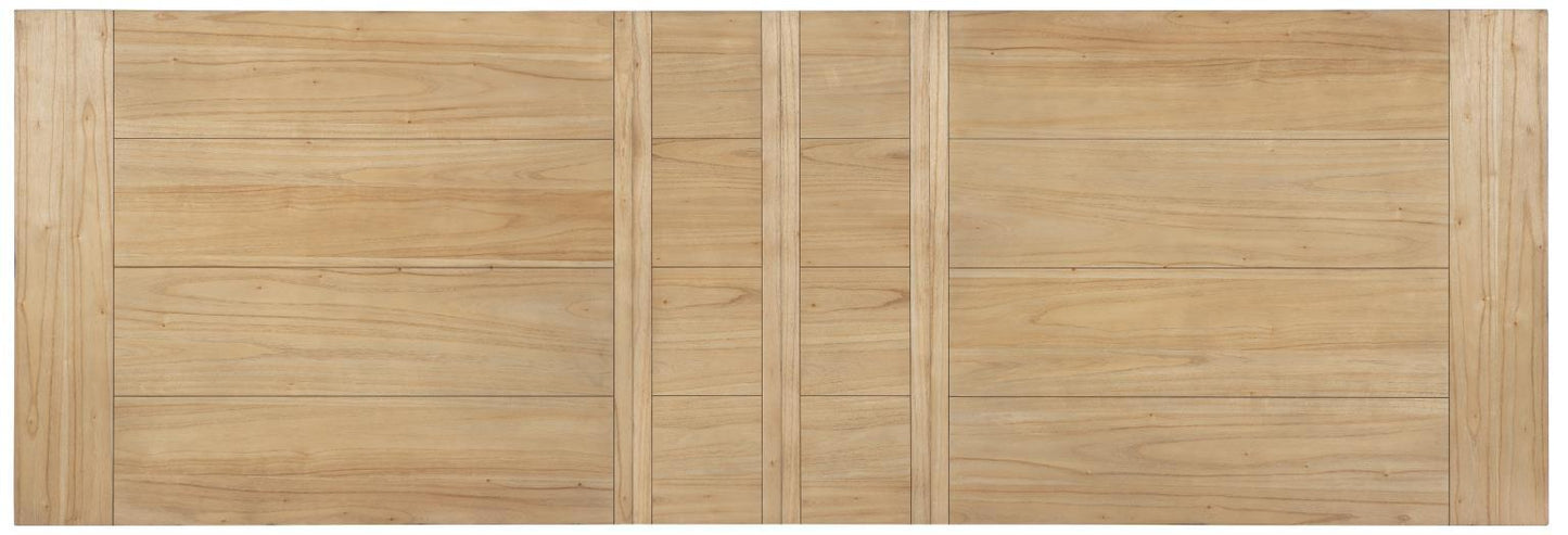 XXX's And OOO's - Trestle Dining Table - Two Tone