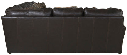Denali - Italian Leather Match Sectional