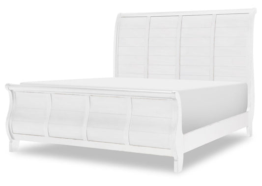 Vintage Market - Sleigh Headboard King / California King - Picket Fence