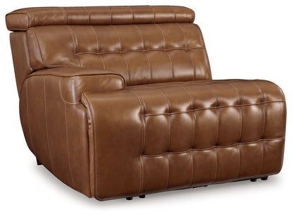 Temmpton - Laf Zero Wall Power Recliner - Chocolate