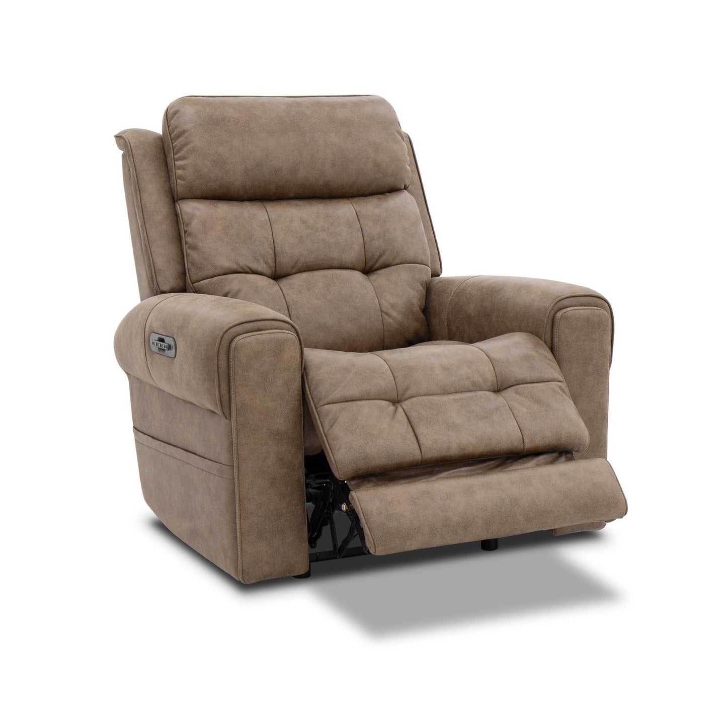 South Bend - Panel Back Side Chair (RTA) - Brown