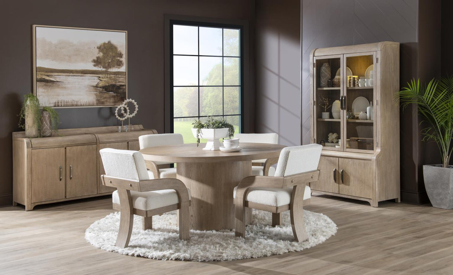 Flow - Credenza - Sandstone