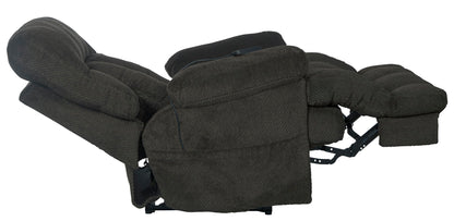 Sterling - Power Headrest/Lumbar Power Lay Flat Recliner With Heat & Massage