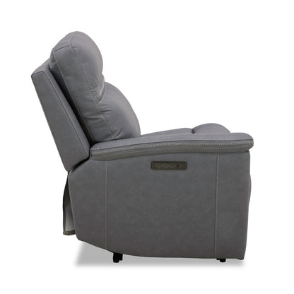 Cooper - L Arm Recliner P3 & ZG - Blue Gray - Gray