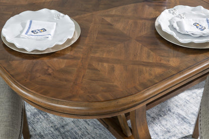 Echelon - Trestle Dining Table - Heritage Walnut