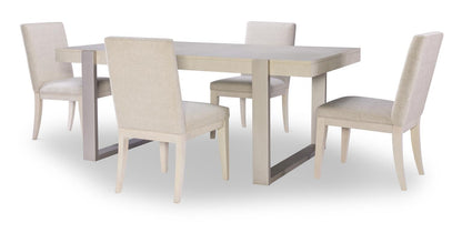 Bliss - Leg Table - Soft Cashmere