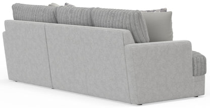 Titan - Sectional With Comfort Coil Seating And Accent Pillows Included
