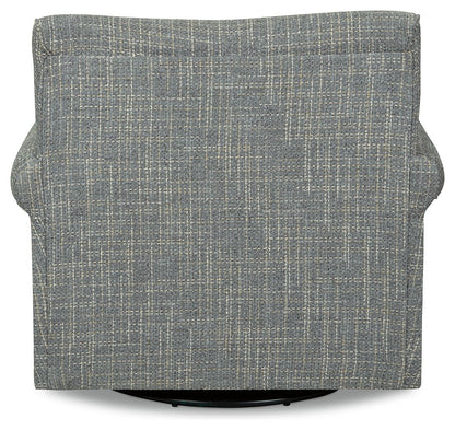 Renley - Swivel Glider Accent Chair - Ash