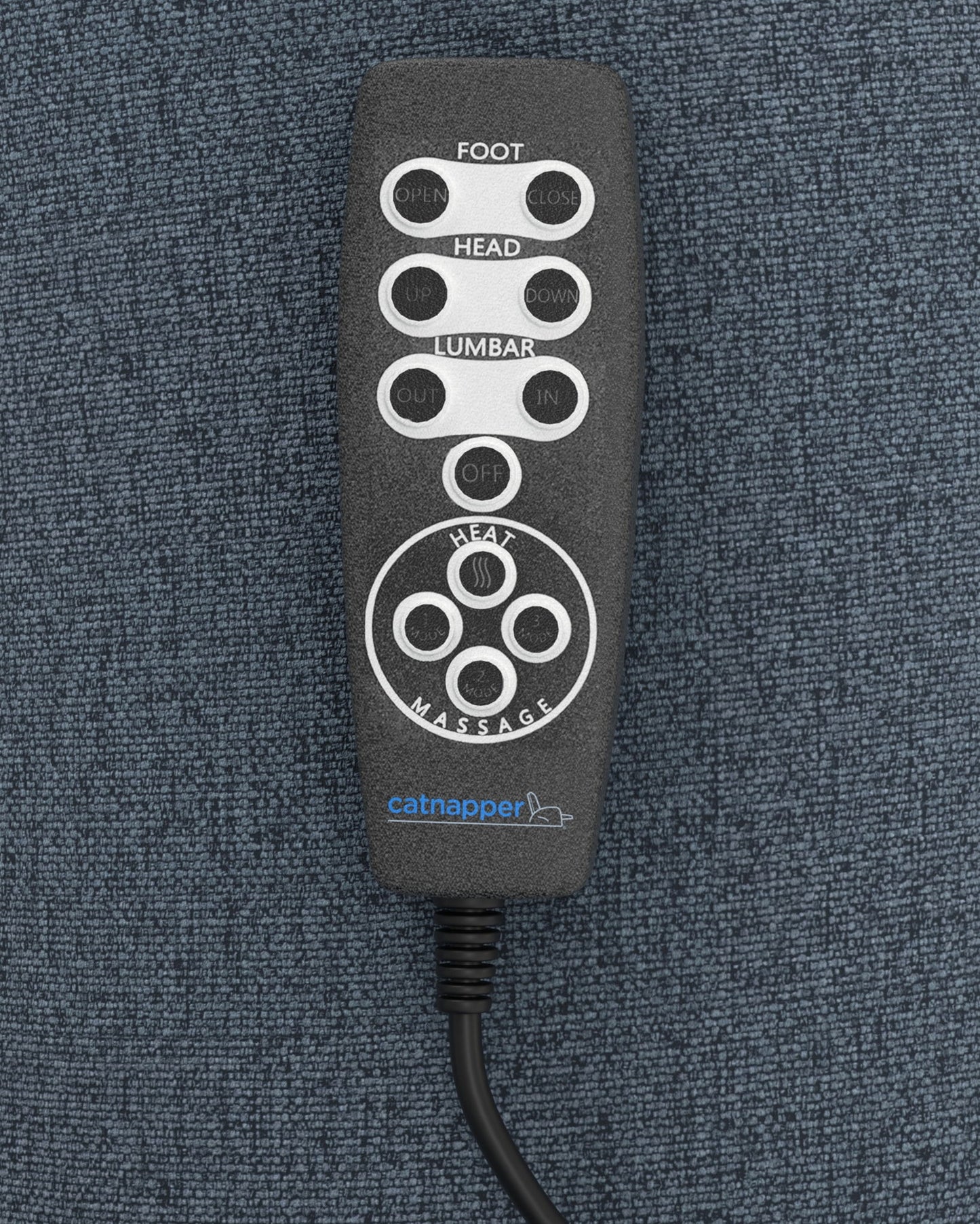 Dreamtime - Power Headrest Power Lay Flat Recliner With CR3 Heat/Massage/Zero Gravity