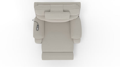 Dreamtime - 48" Power Headrest Power Lay Flat Recliner With CR3 Heat/Massage/Zero Gravity