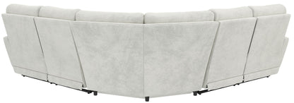 Majesty - Power Deep Seat LSF Reclining Loveseat - White