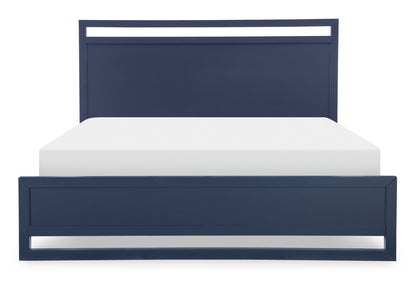 Summerland - King Panel Headboard - Blue