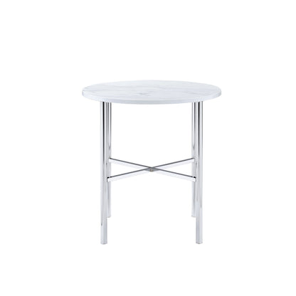 Cyrus - 3 Piece Occasional Table Set - Chrome