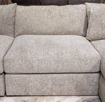 Nexora-Court - Armless Chair - Burlap