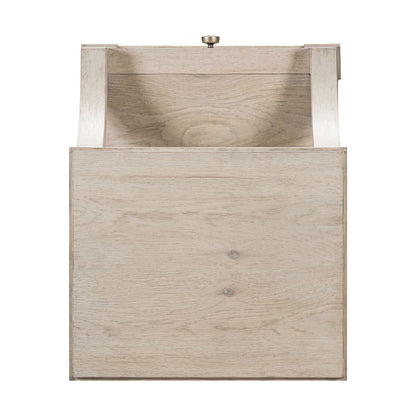 New Haven - Chairside Table - Sanctuary White