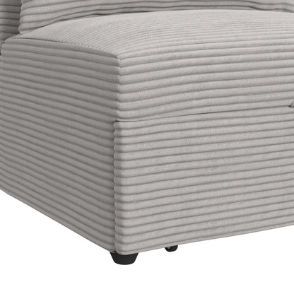 Pluto - Chair With Kidney Pillow, Klik Klak And Pop Up - Coronado Gray