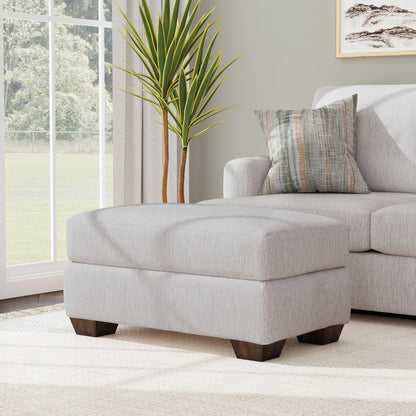 Olivia - Fabric Stationary Ottoman