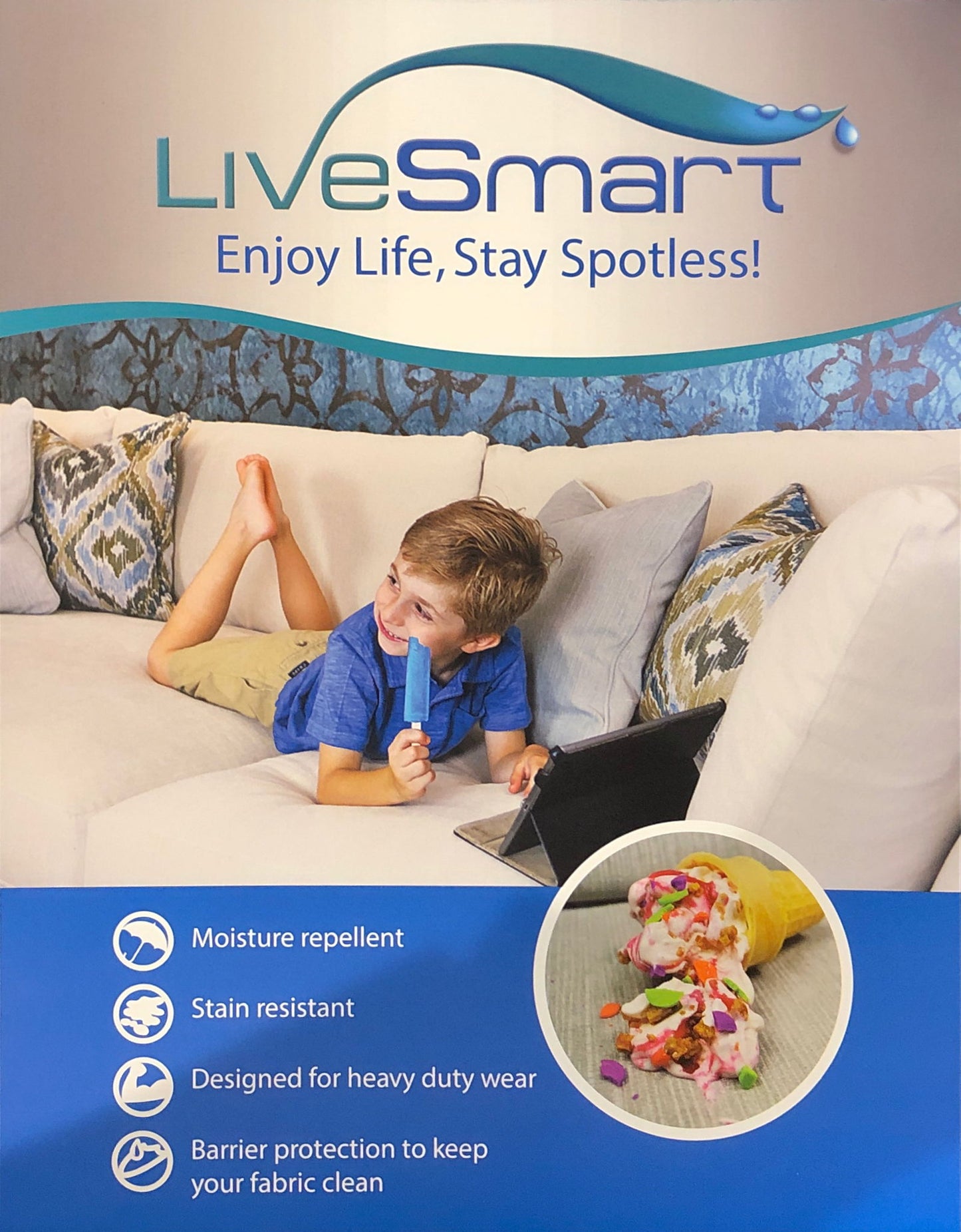 Posh Modular - Armless Chair - Porcelain