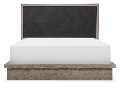 Halifax - Panel Headboard King / California King - Flax And Java